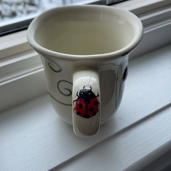 Pier 1 lady bug mug - Picture 2 of 6